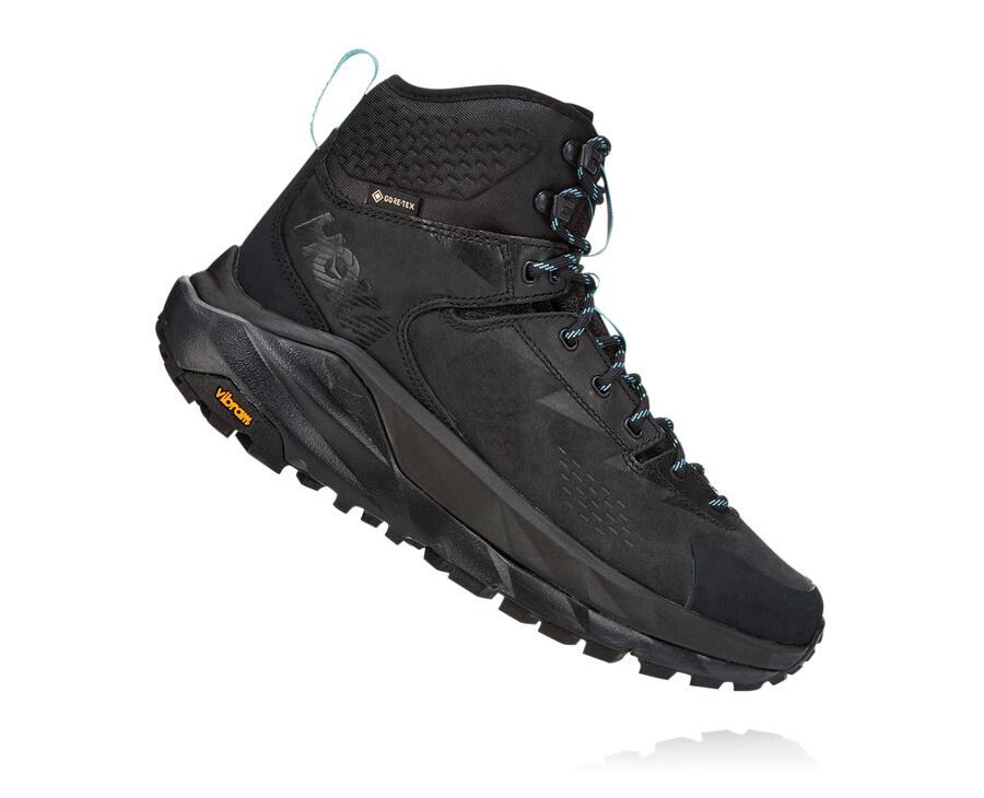 Hoka Australia One One Kaha GORE-TEX - Womens Hiking Boots Black - CGRUO-8521